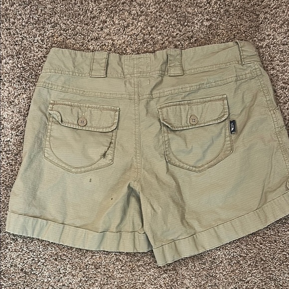 The North Face Green Cargo Shorts Outdoor Essential - Picture 3 of 4